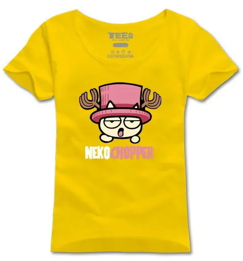 黄色T恤衫定做厂家 印花黄色T恤衫工作服展示