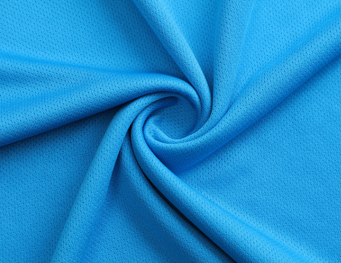 POLO衫厂家 POLO衫蓝色面料展示