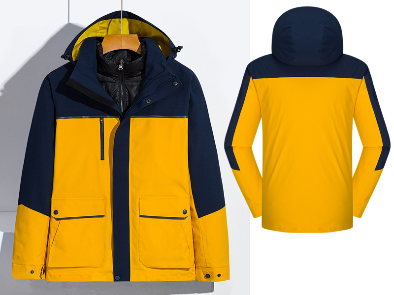 新款男士黄金甲冲锋衣